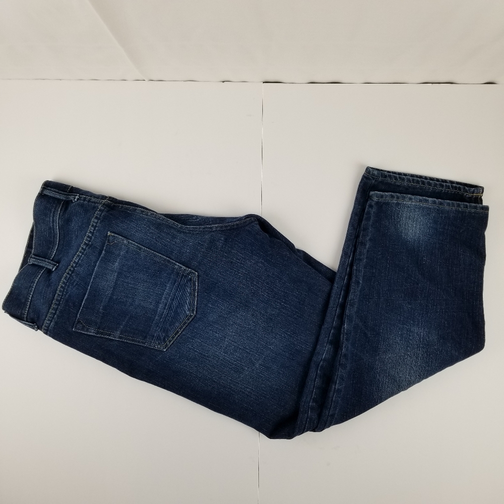 DKNY Bleecker Straight dark wash mens jeans 38x30